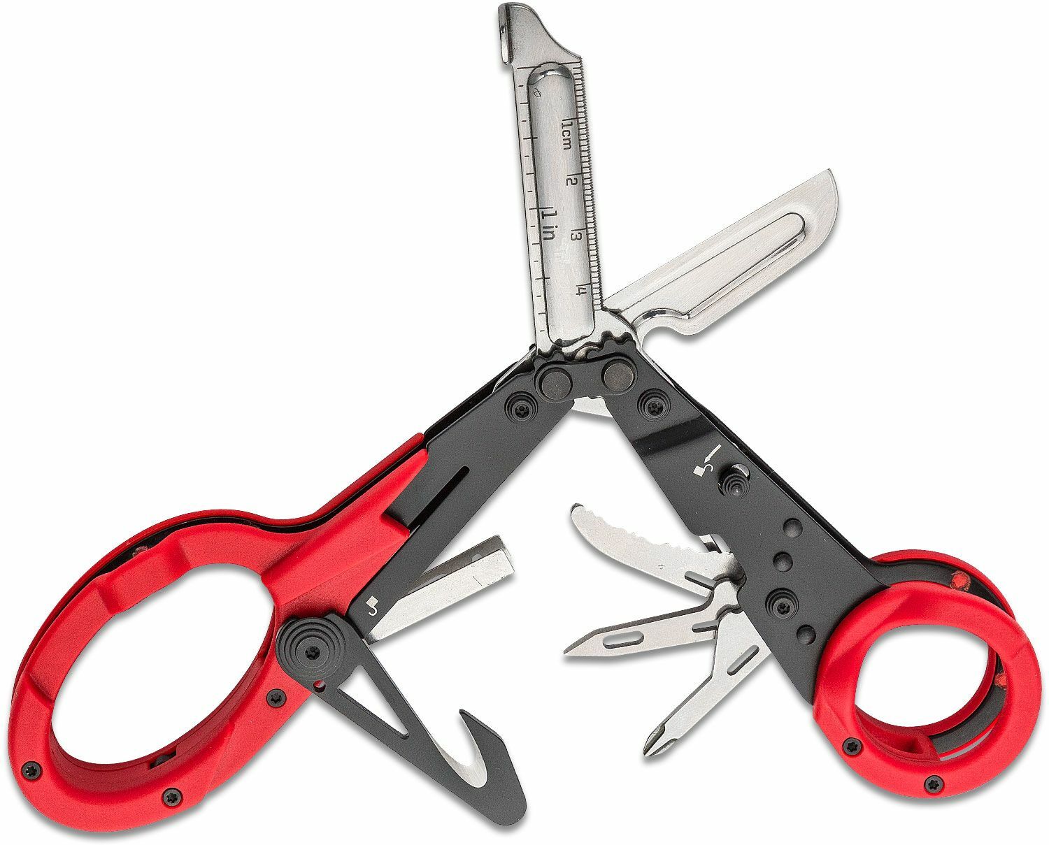 SOG ParaShears Medical/Rescue Scissors Multi-Tool w/ Nylon Sheath 23-125-02-43