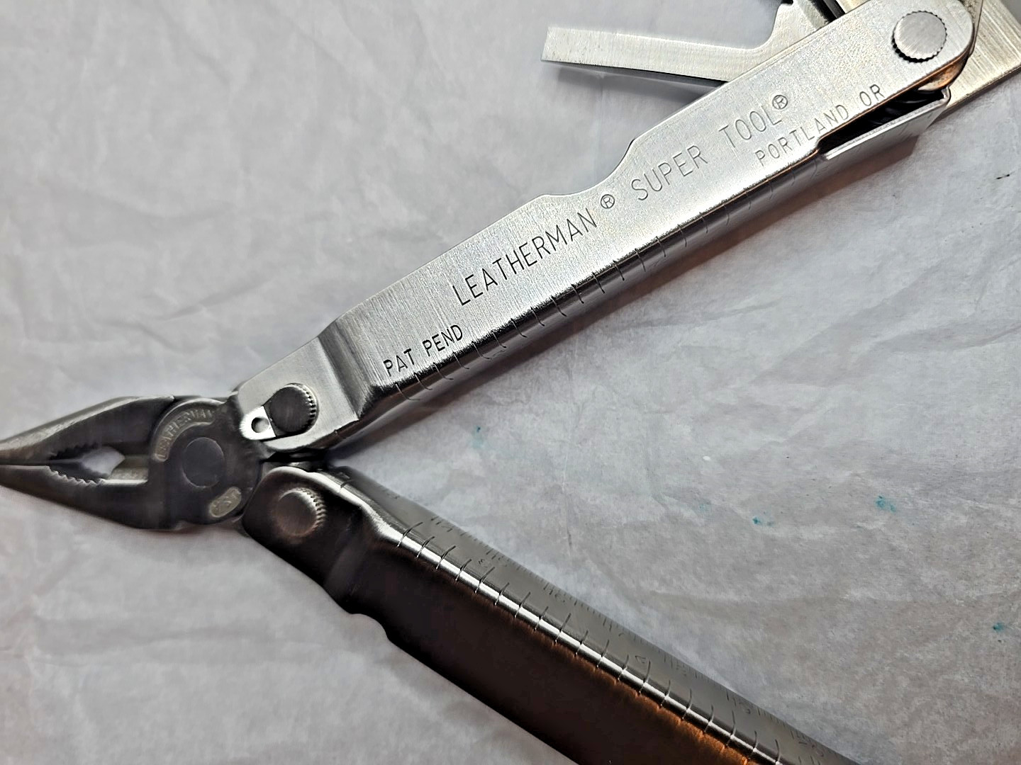 Original Leatherman Super Tool Multi-Tool Knife Pliers Other Tool W/Sheath