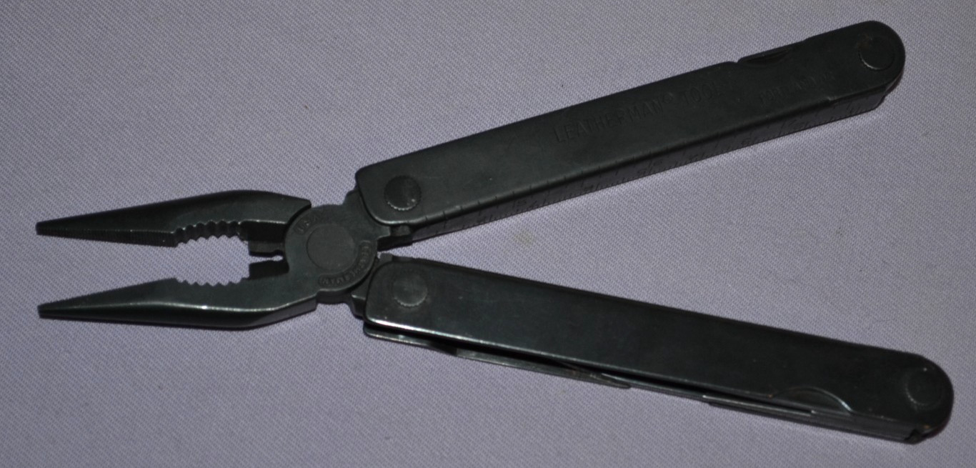Vintage Leatherman Black Oxide Tool Multi-Tool Knife & Other Tools USA — Rare
