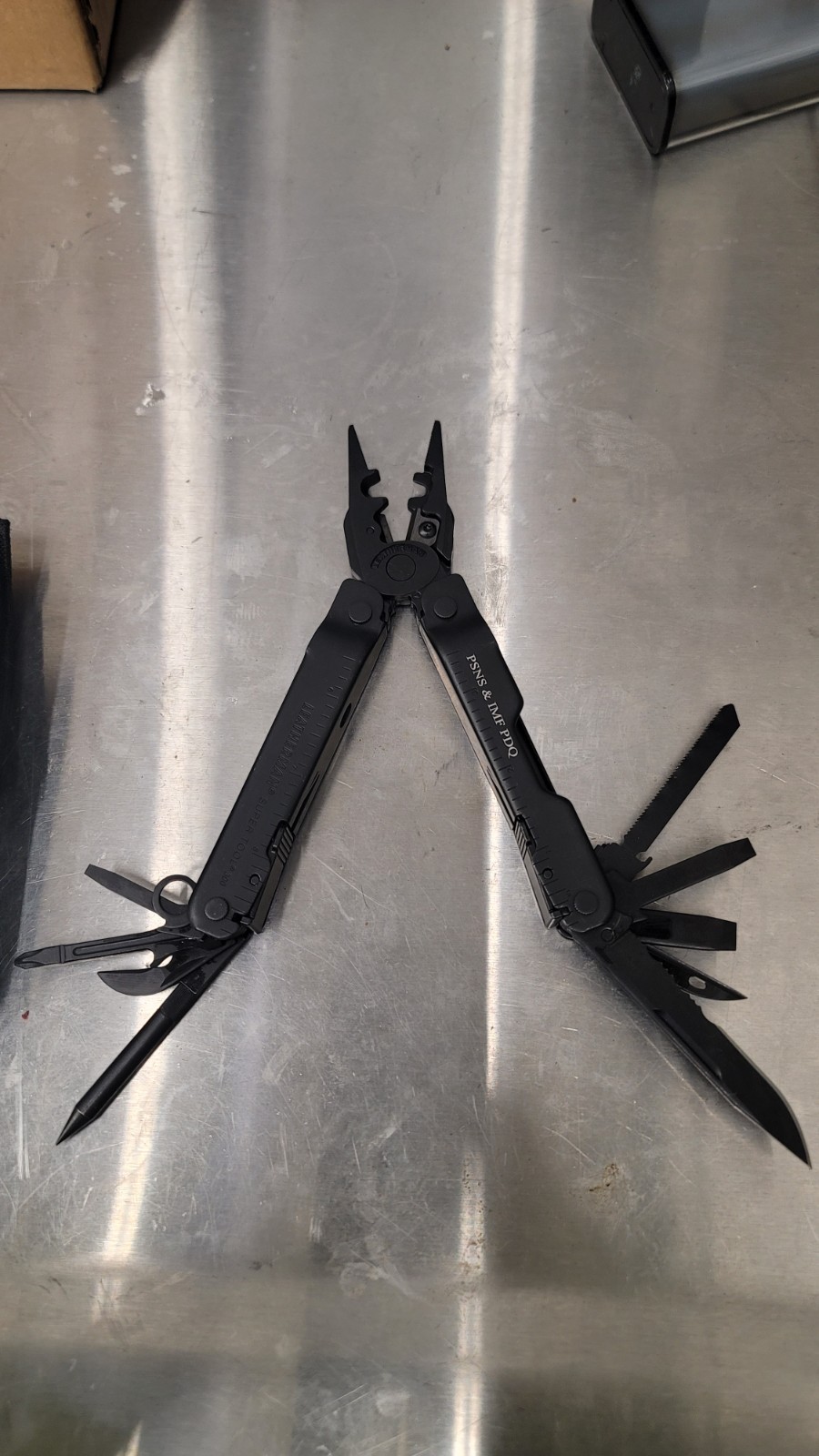 Leatherman Super TOOL 300 EOD (Puget Sound Naval Shipyard) PSNS & IMF Engraving