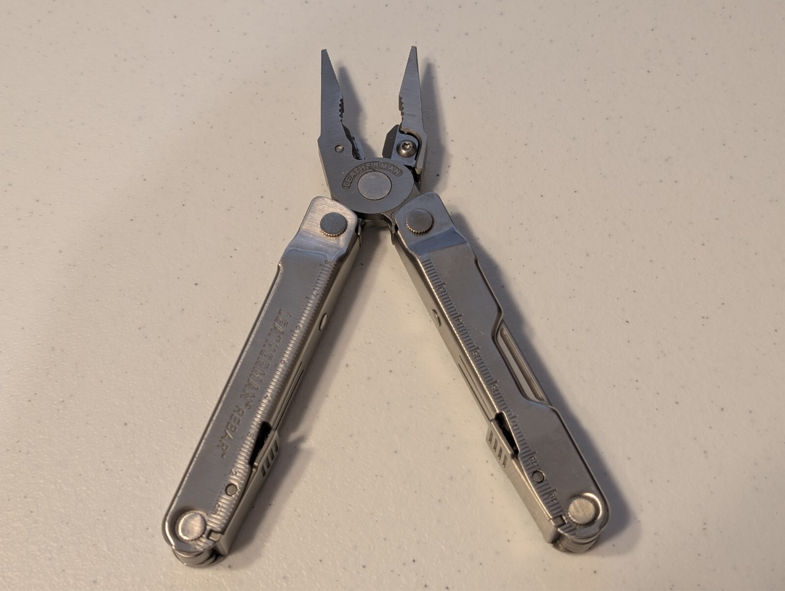 Leatherman Rebar Stainless Steel Multi Tool Great Shape See Pics!