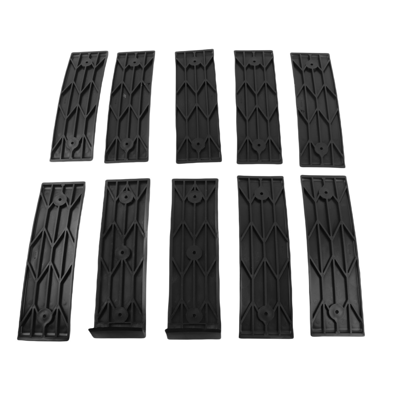 10 Piece Black Boat Trailer Bunk Slides Reduce Friction Easier Launching Fo RHWJ