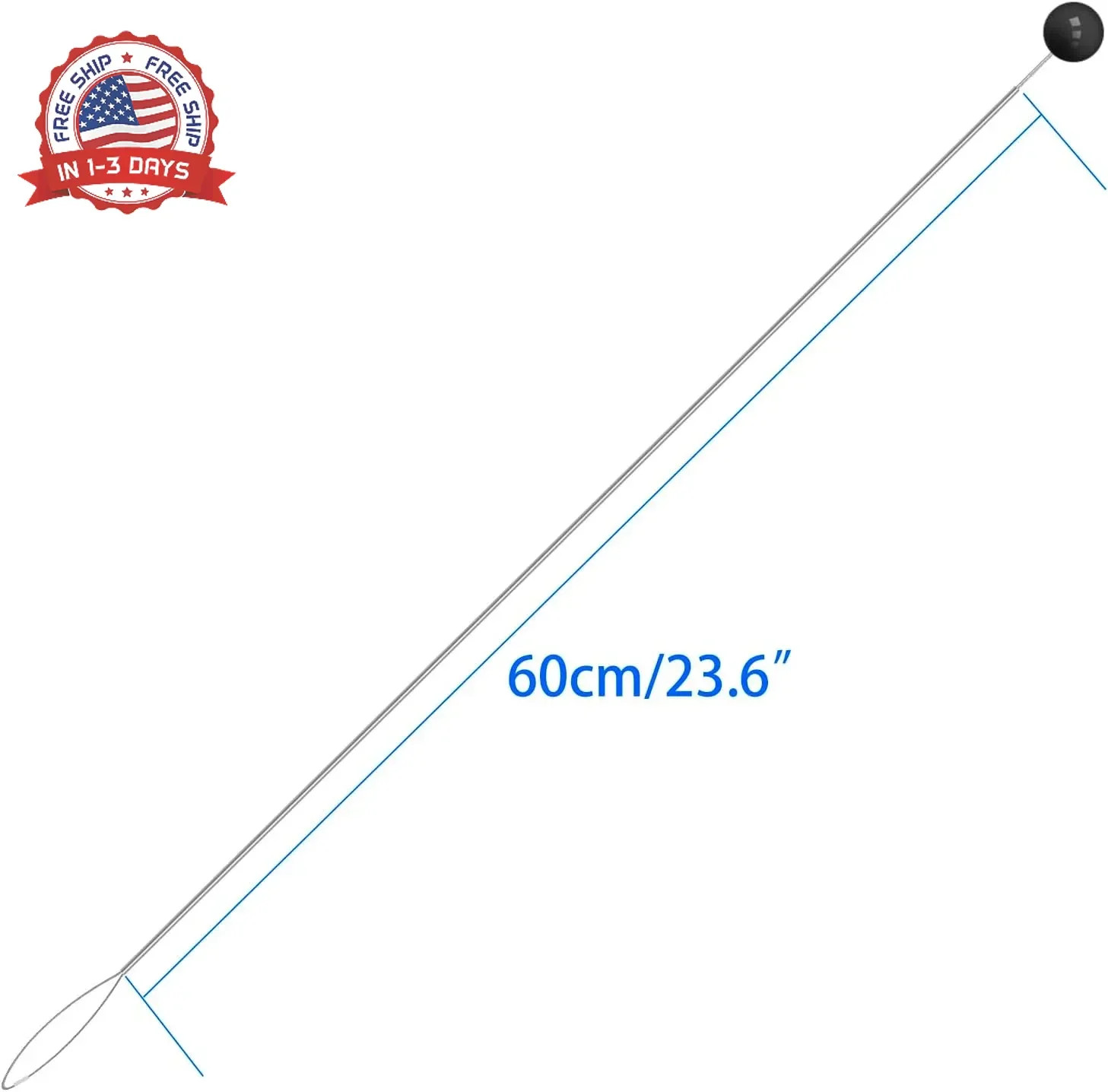 Heavy Duty Button Master for Car Emergency Tool Long Reach Grabber Tool 60cm/23.