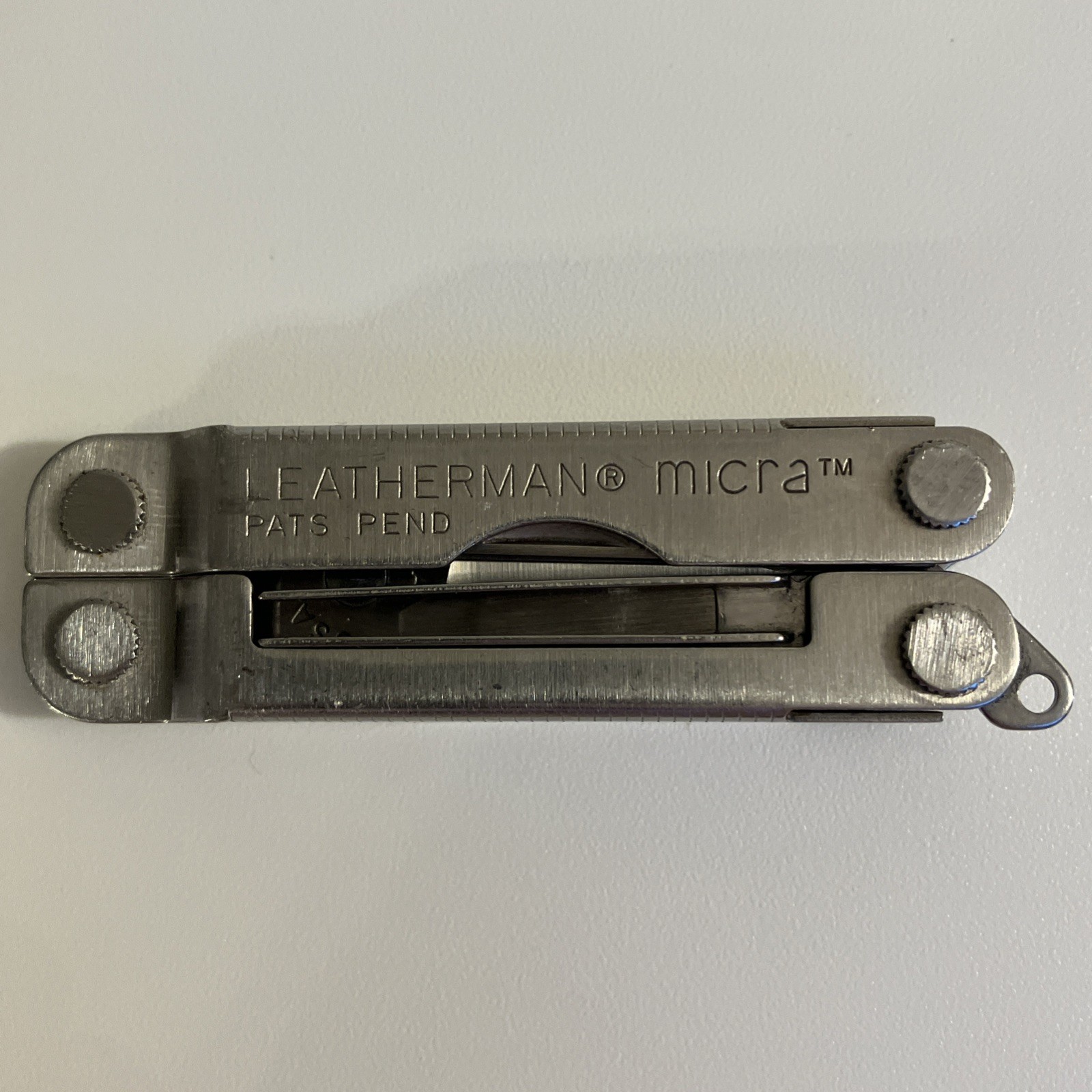 Leatherman Micra Multi-Tool Stainless Steel Keychain Scissors Pocket Knife USA