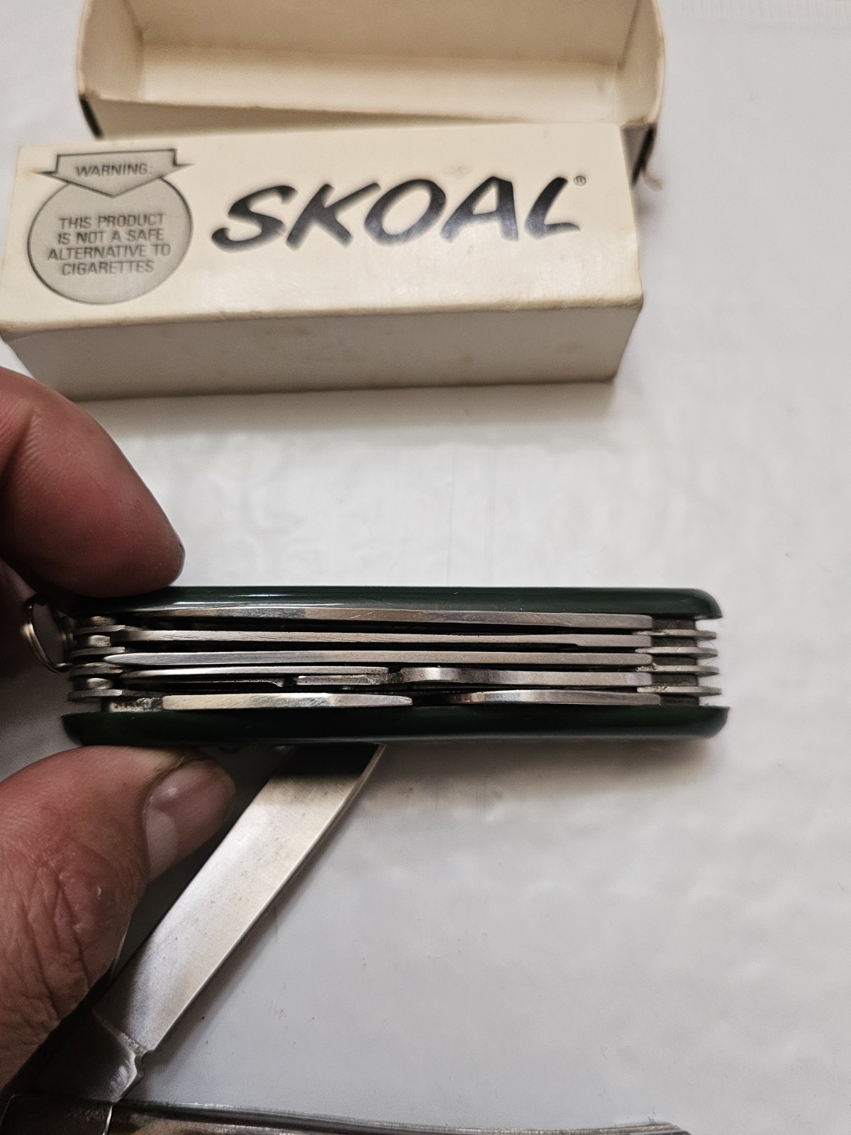 Vtg Knives Lot IMPERIAL & SKOAL Multi-Tool Chew Tobacco Promotional Knife K3