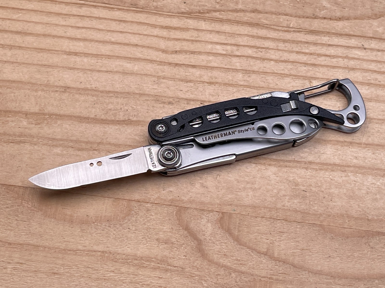 Leatherman Style CS Black Multi-tool Knife 04/13 – Retired, Very Nice Condition