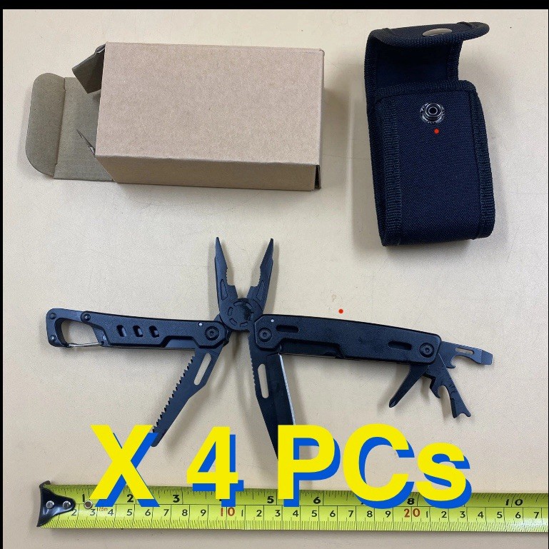 4 PK Workable / Backup Pocket Multi Tool/ Knife/screwDriver/Belt Pocket /#B6