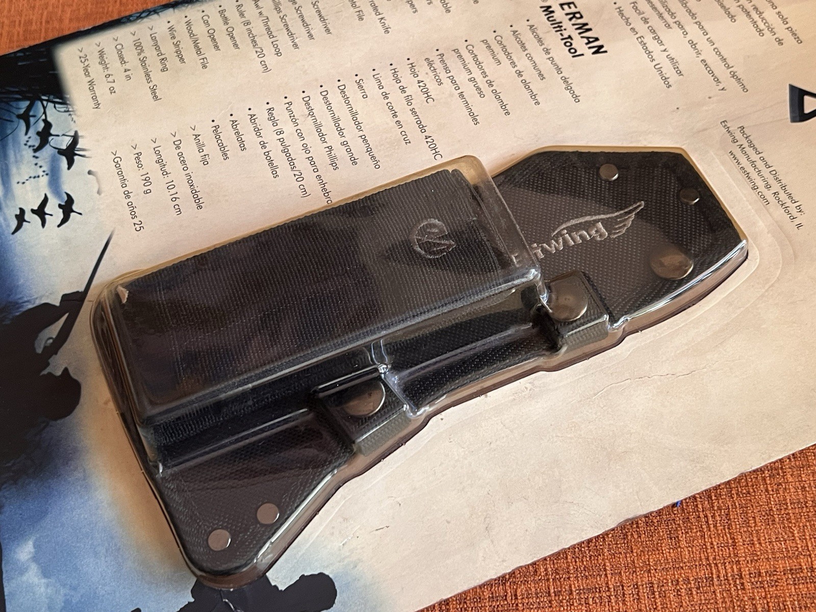 LEATHERMAN Pro-Pack REBAR + ESTWING Tomahawk Axe, New Old Stock, Retried.