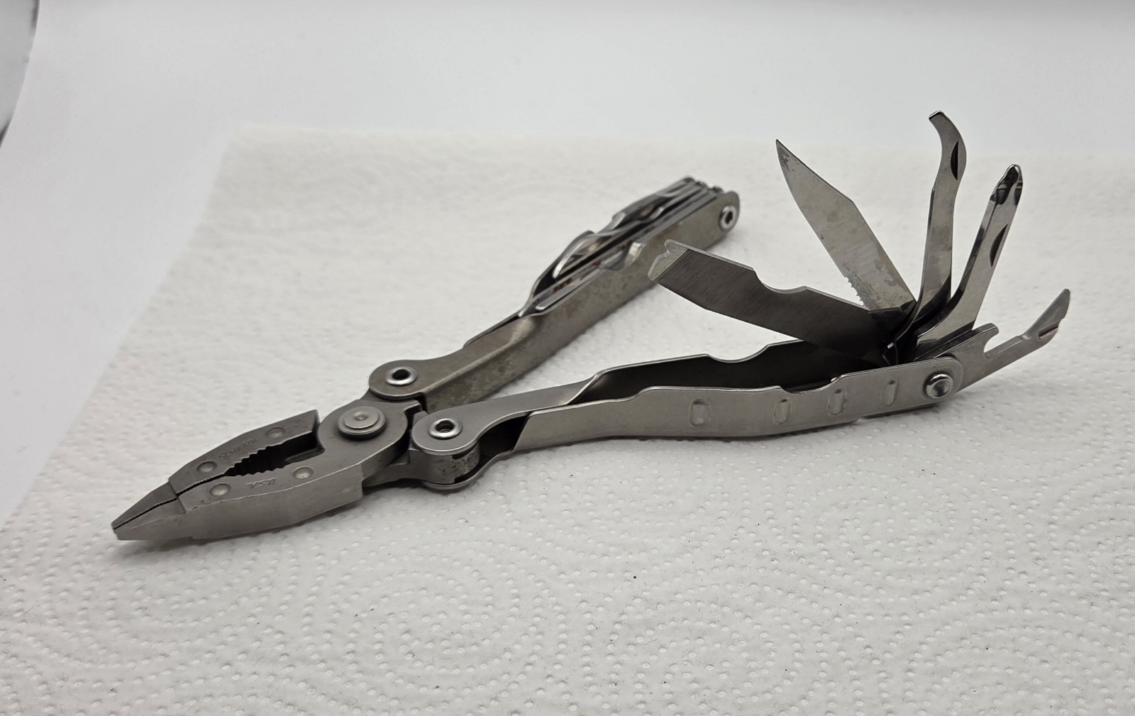 Schrade Tough Tool ST1 Multi-Tool with Sheath Made in the USA