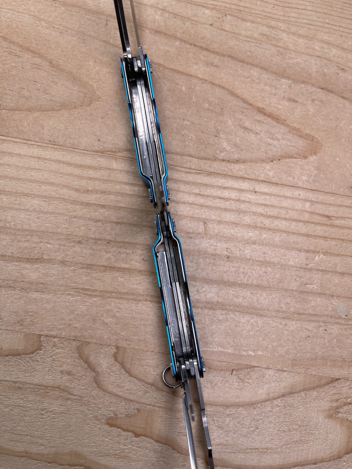 Leatherman Micra Blue Anodized Aluminum Multi-tool Knife w/ATF Logo 05/07