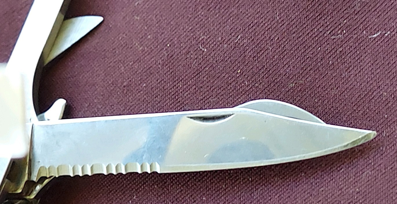 Schrade USA Tough Tool ST1 Multi-Tool Pliers Knife w Leather Sheath Nice!