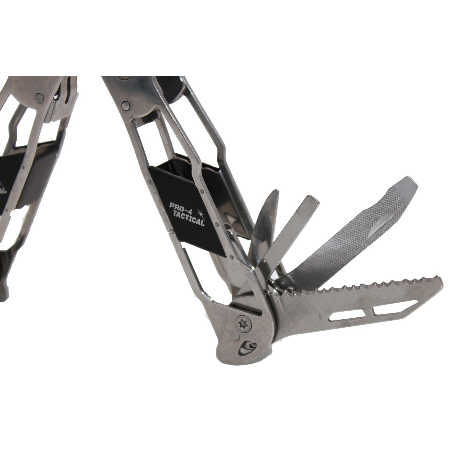 Pro-4 Power Tactical 12-in-1 Multi-Tool Pliers With Bonus Carrying Case