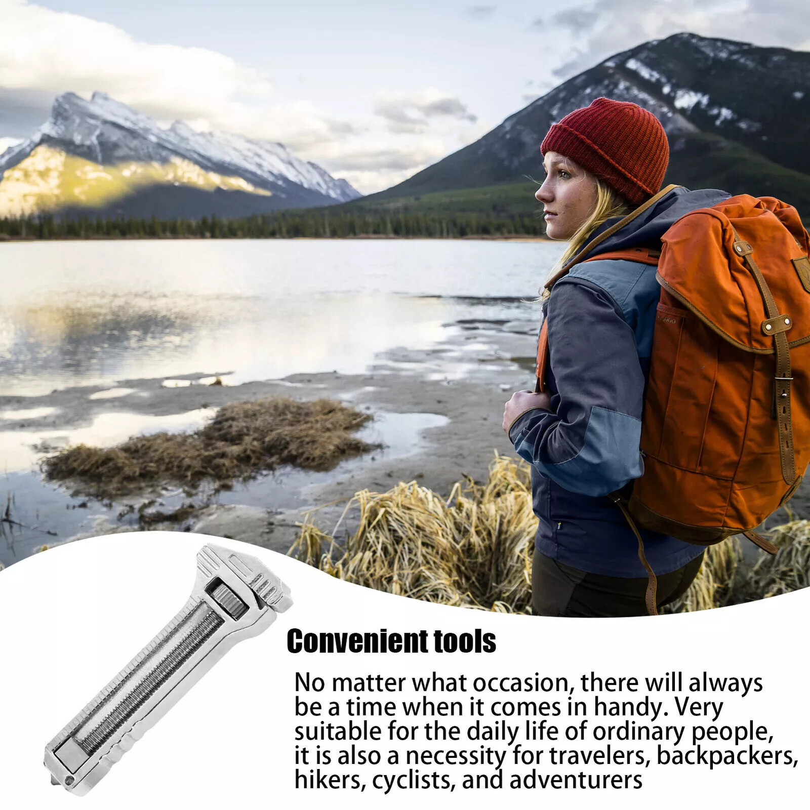 1/2/3PCS Pocket Wrench Multitool Compact Titanium Screwdriver for Fishing Opener