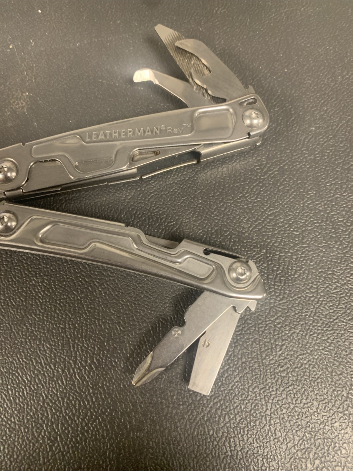 Lot Of 3 Leatherman Rev Multi Tools Acceptable To Very Good (TRT)