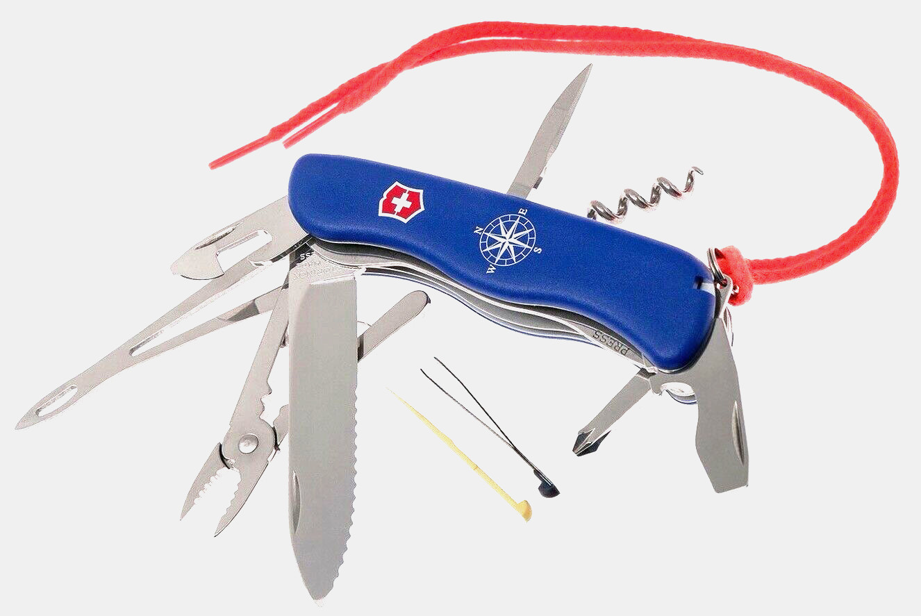 Victorinox Swiss Army Knife, Skipper Lockblade Blue Victorinox 0.8593.2W, NIB