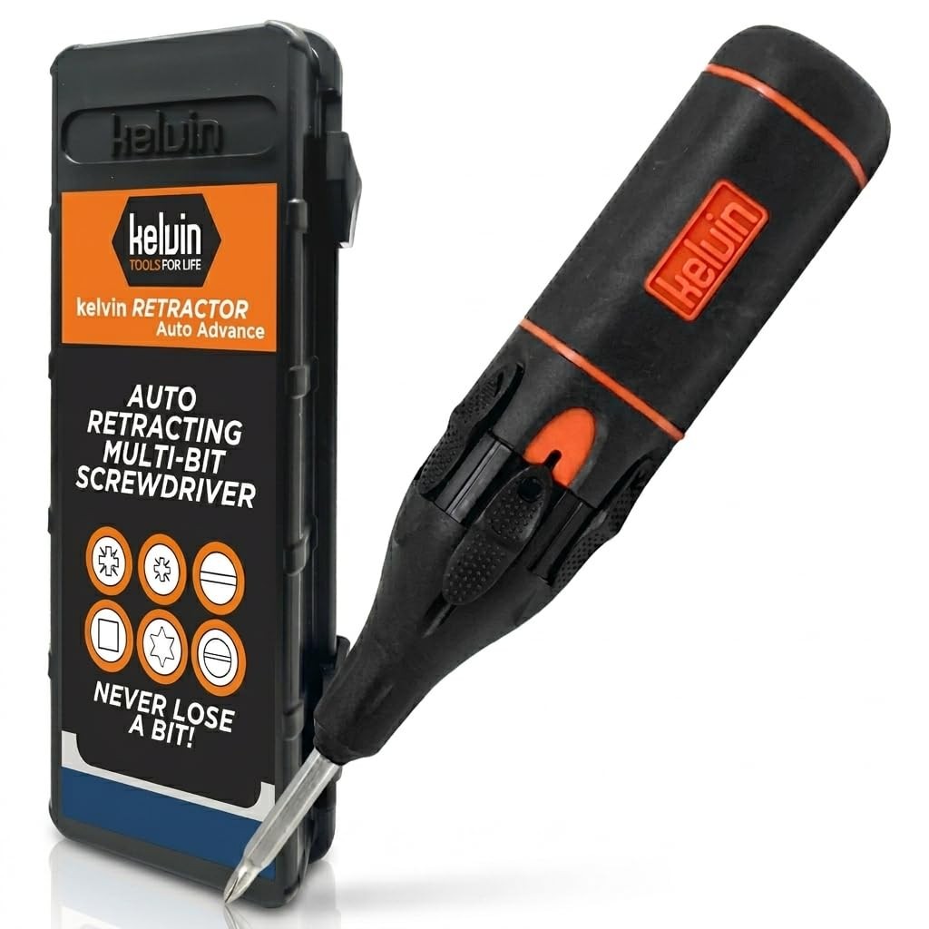 Tools Retractor Auto Advance – Automatic All-in-Screwdriver, Multi-Head Autol…