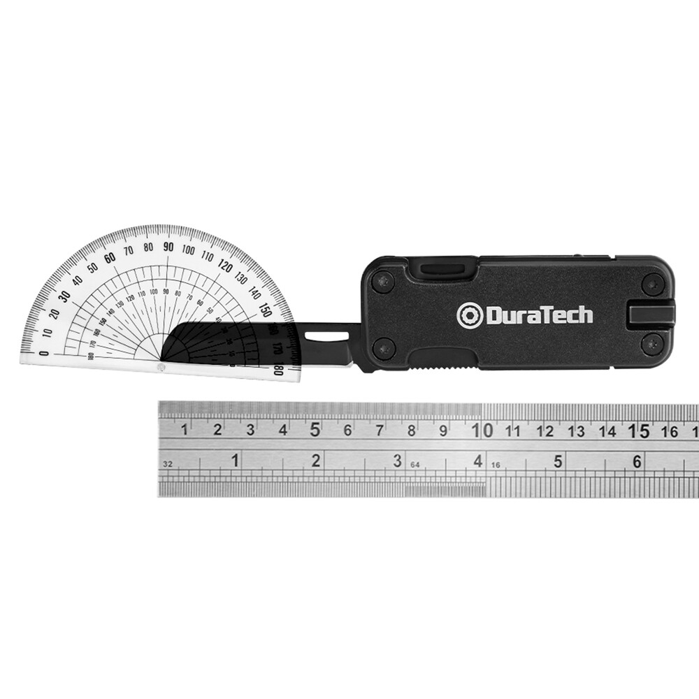 DuraTech 16-in-1 Multitool Knife EDC Pocket Multi Tool Locking Blade Rope Cutter