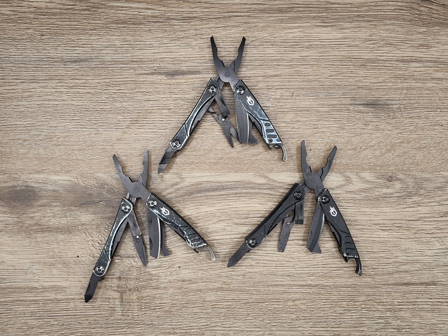 Lot B 3 Gerber Dime Mini Multi-Tool Knife Pliers Scissors Driver