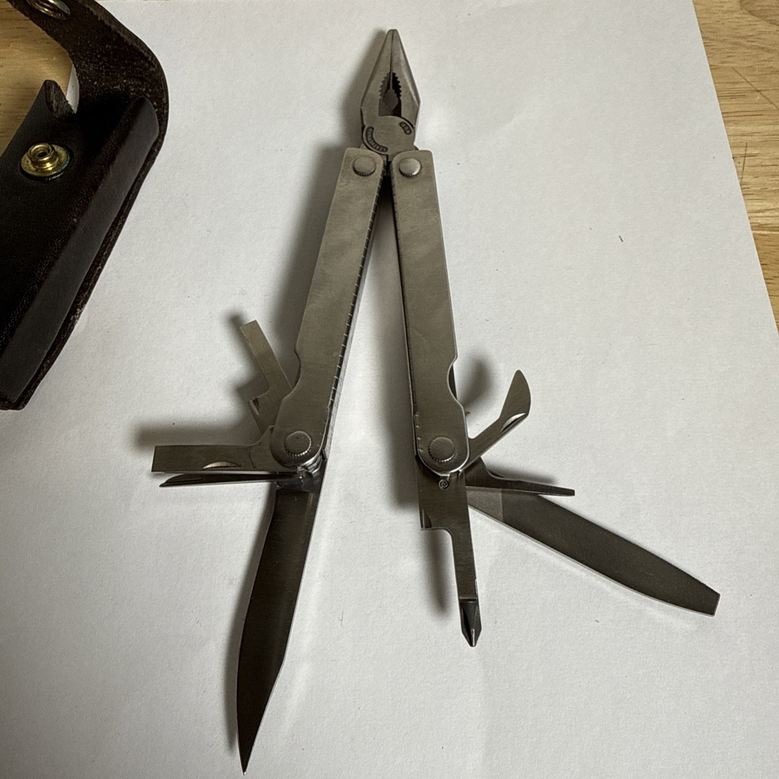Vintage Original Leatherman Tool US REG TM 1325473 Multi-Tools Portland SHEATH