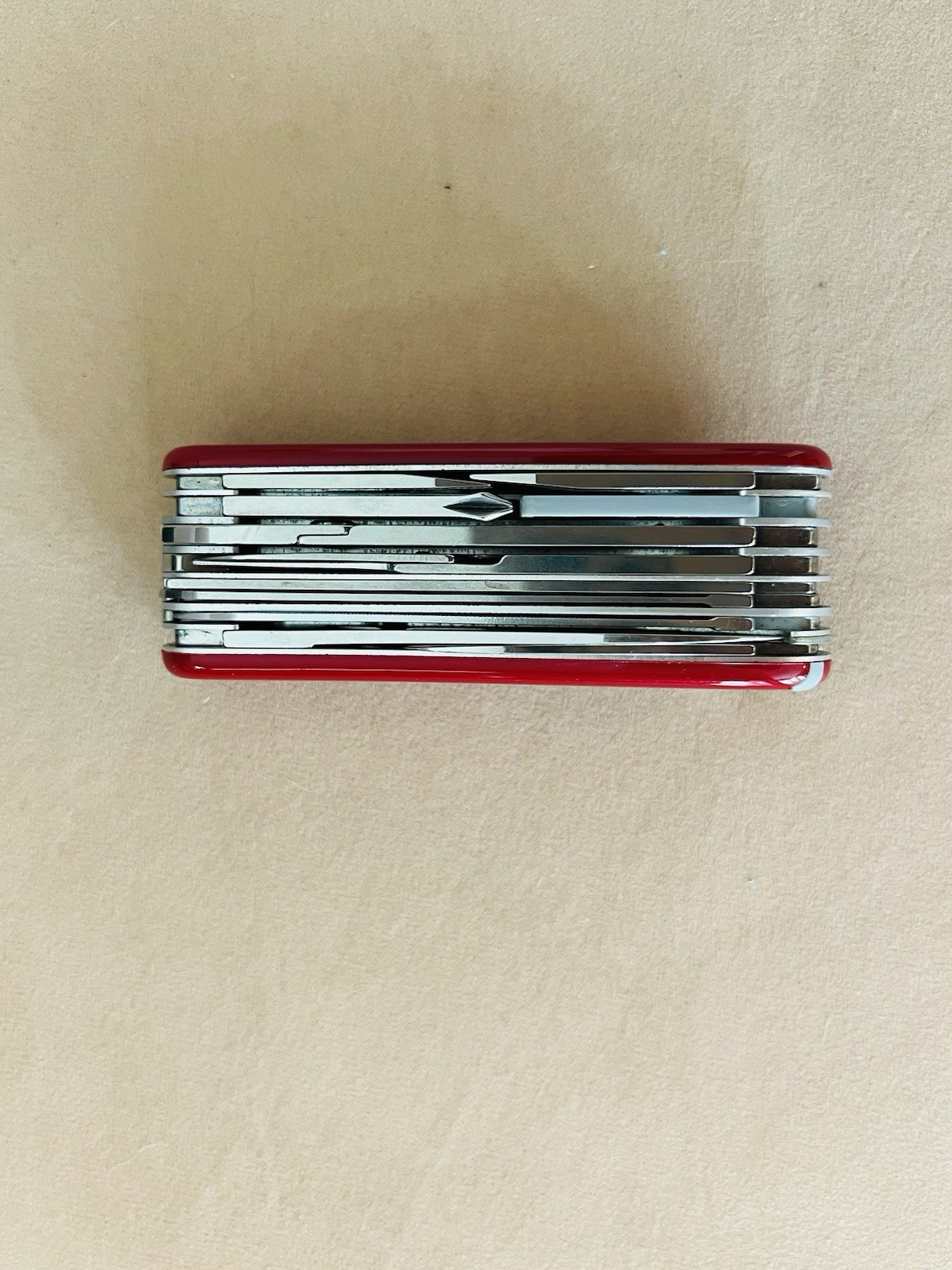 Vintage Victorinox Swiss Champ SOS Survival Kit – Red Knife – New