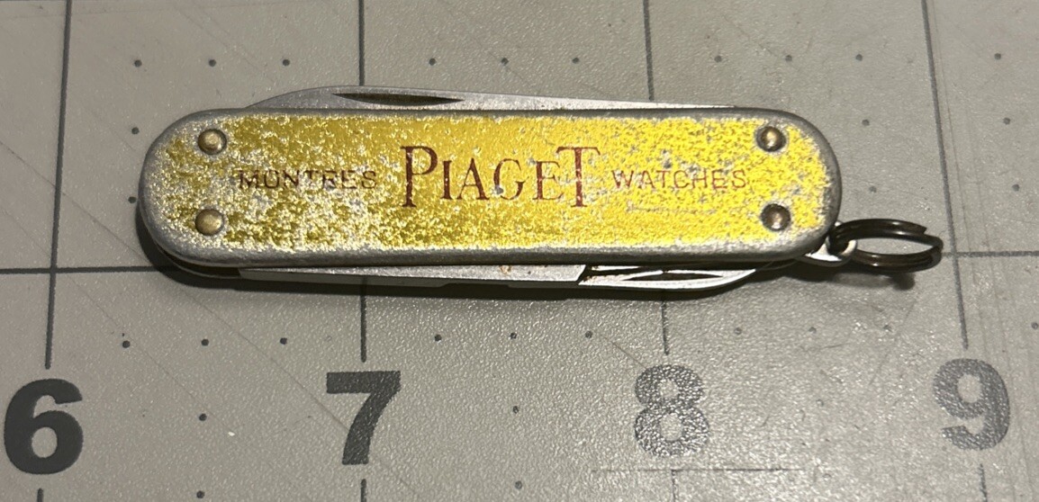 Victorinox Piaget Watches Symbol Of Perfection 58mm Alox Classic SAK Knife
