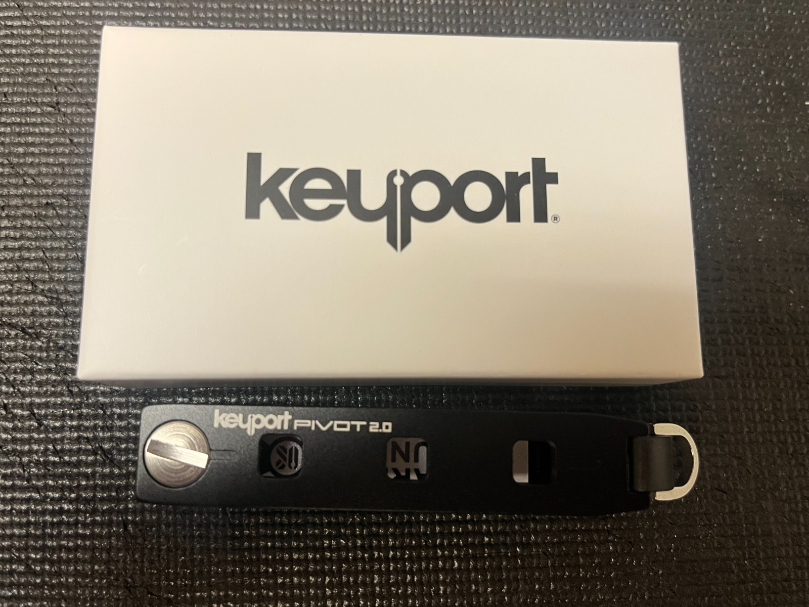 Keyport Pivot 2.0 Aluminum Premium Key Case for Men Black New
