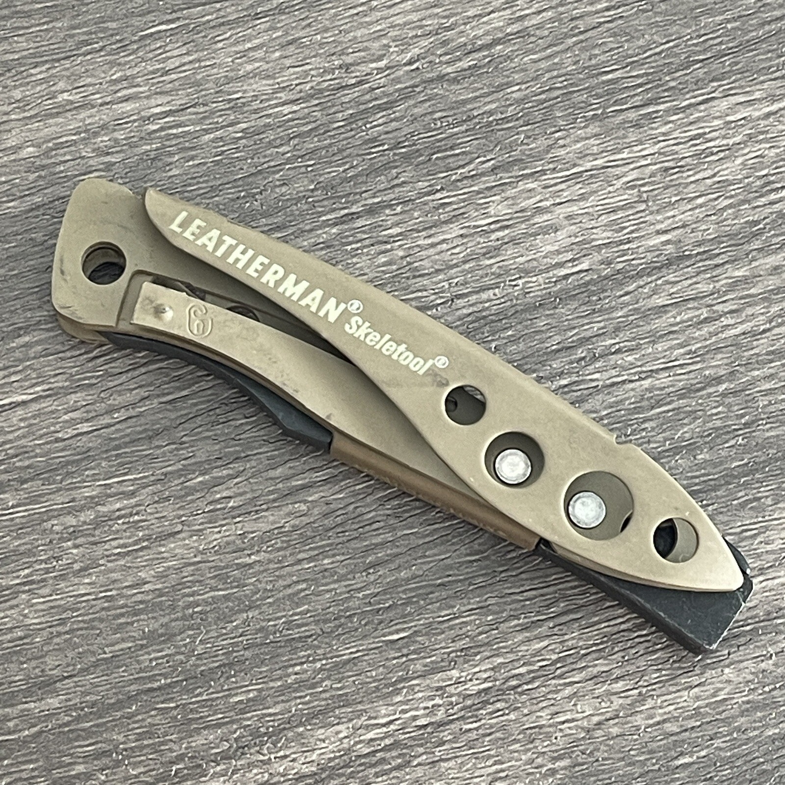 Leatherman Skeletool Coyote Tan Parts Replacement 1/2 Frame Skeletool Tan