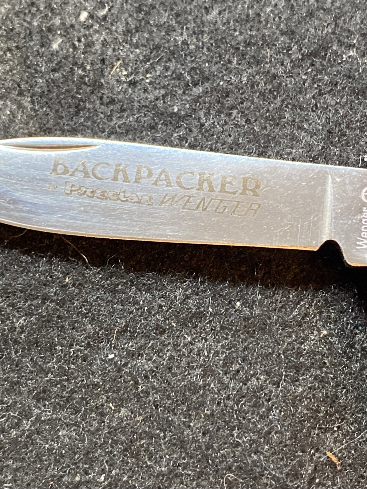 Vintage – Wenger Genuine Swiss Army Knife – Backpacker – Unused – Rare 9 Tools