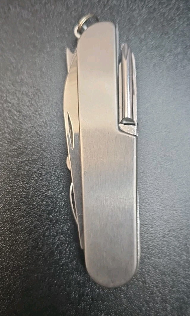 Wilcor Silver Multipurpose Multi Tool Pocket Knife 11 Function Camping Hunting