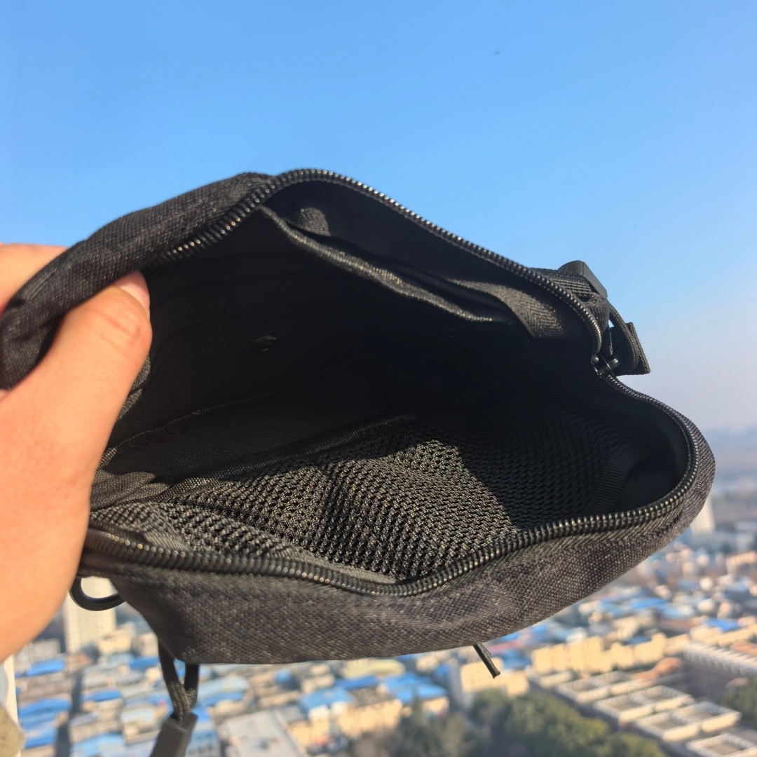 22x12x5cm EDC Tactical accessory waist bag Toolkit Black