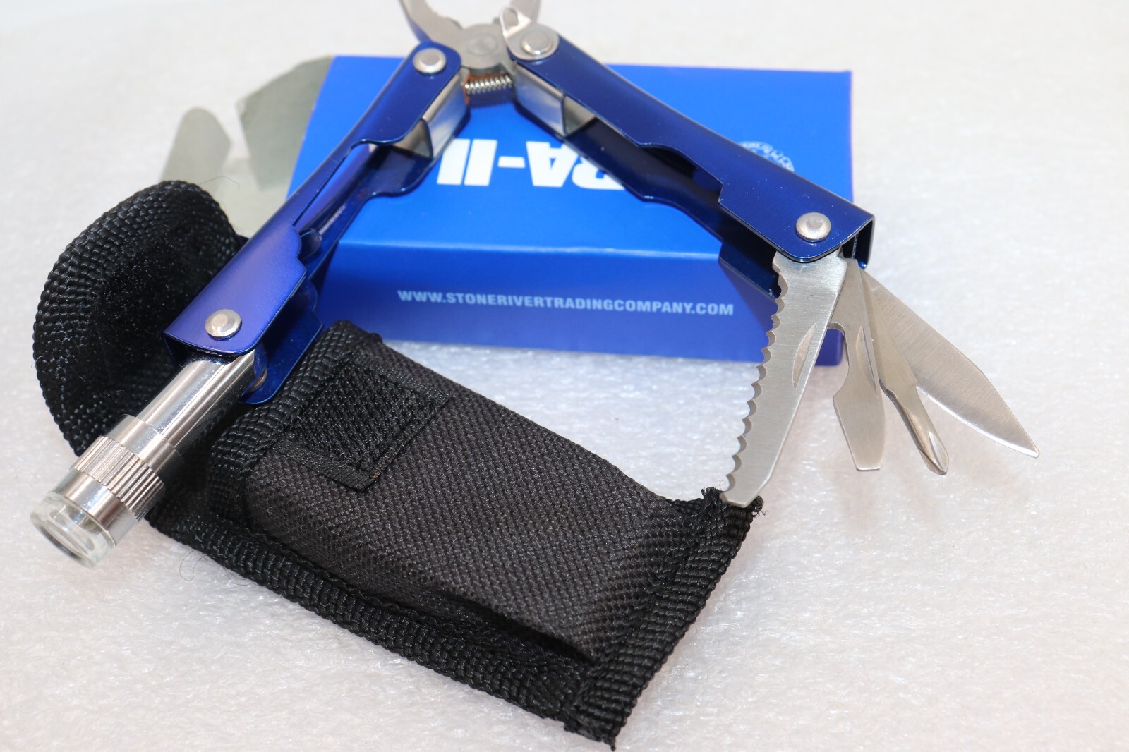 NRA Promo Knife and Multi – Tool Blue In Nylon Case