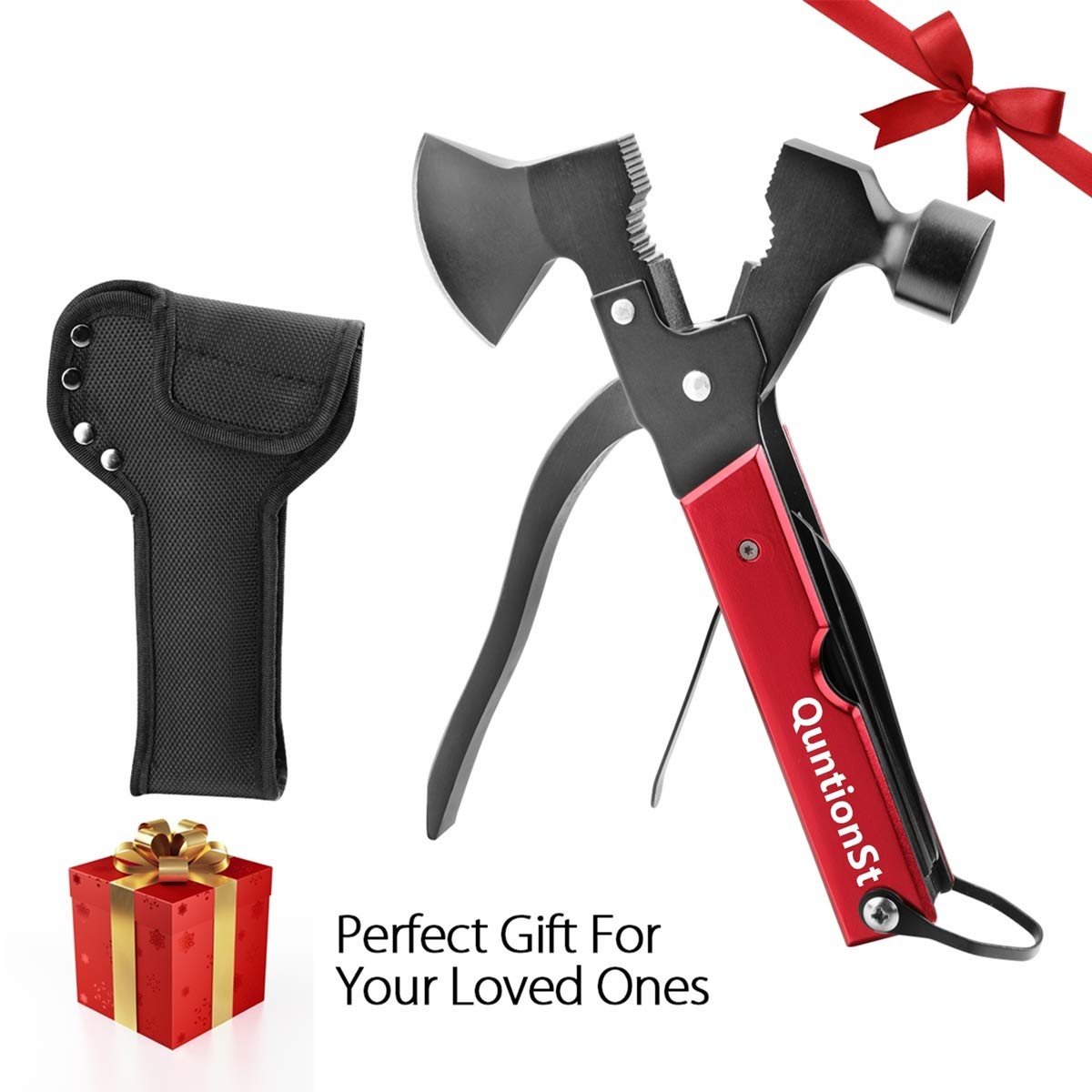 Camping Gear Multitool, Stocking Stuffers for Men, Christmas Mens Gifts for H…