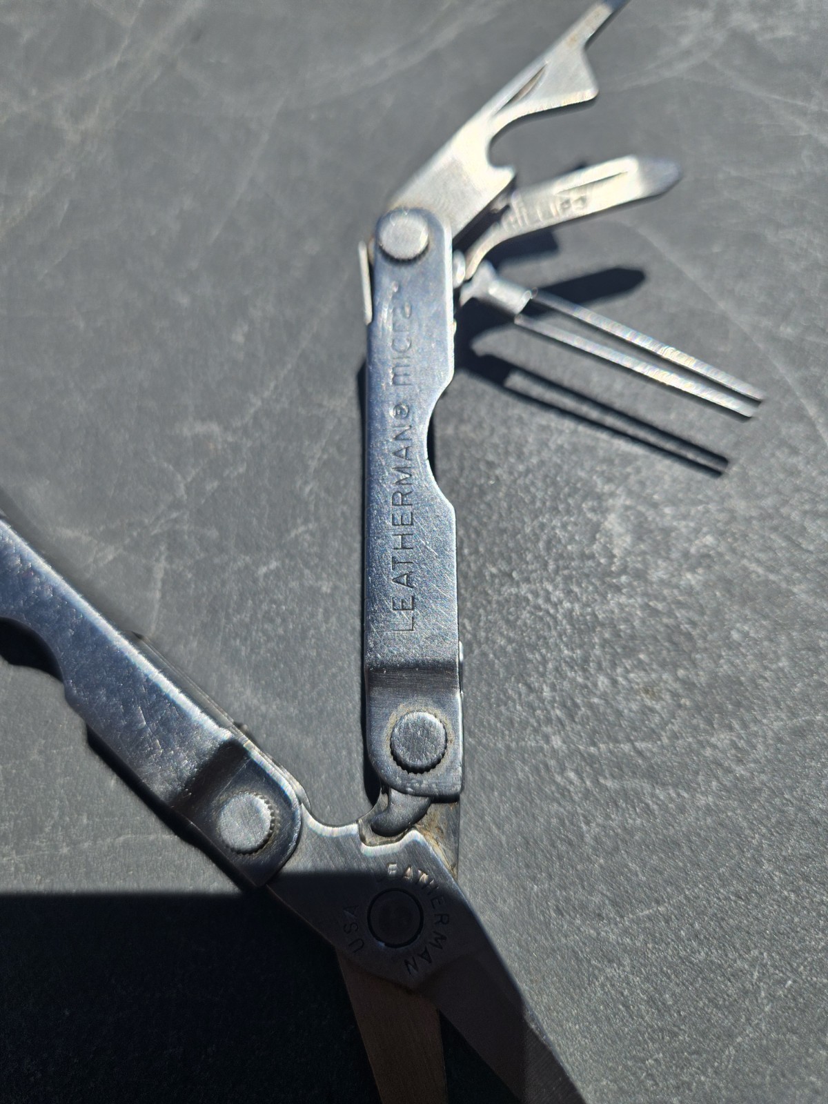 Leatherman Micra Multi-Tool Knife, Scissors- Stainless Steel