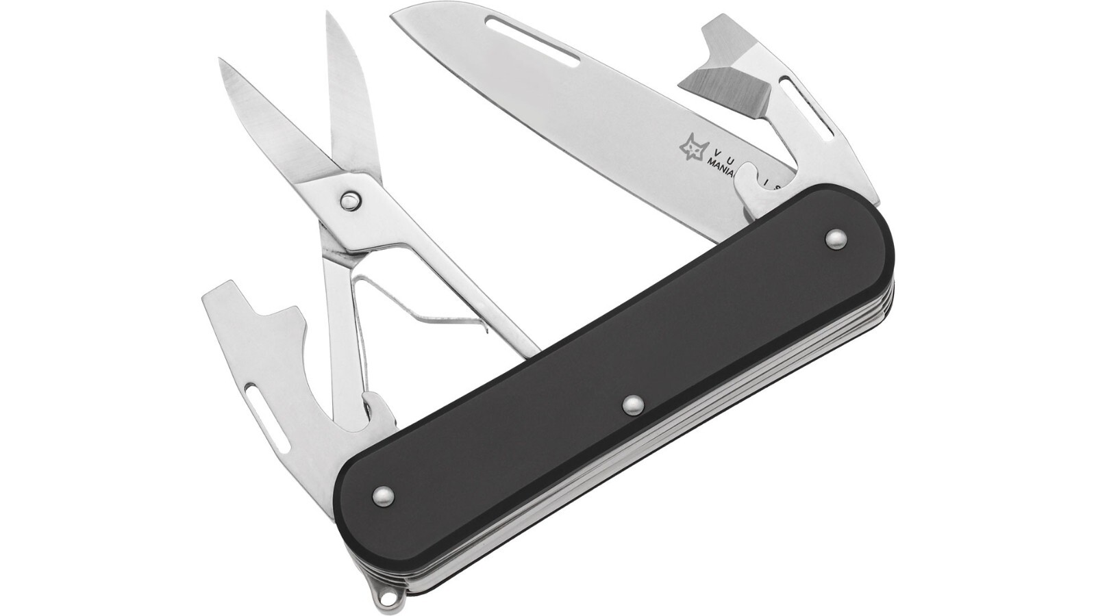 Fox Knives Vulpis 4-in-1 Multitool Pocket Knife Folding Pocket Survival Tools