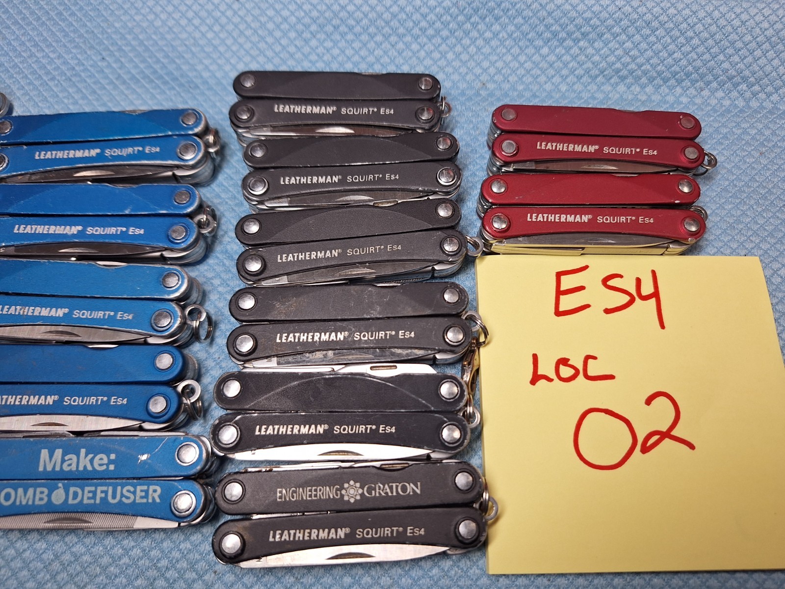 18 LEATHERMAN ES4 BLACK Multi Tools AIRPORT CONFISCATION LOC O2