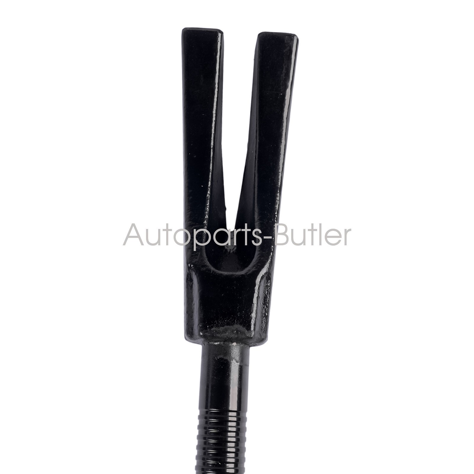 30″ Black Steel Halligan Bar, One-Piece Firefighter Forced Entry Breacher Tool