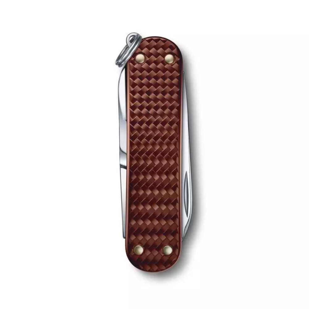 Victorinox Swiss Army Classic SD Precious Alox Brown Pocket Knife