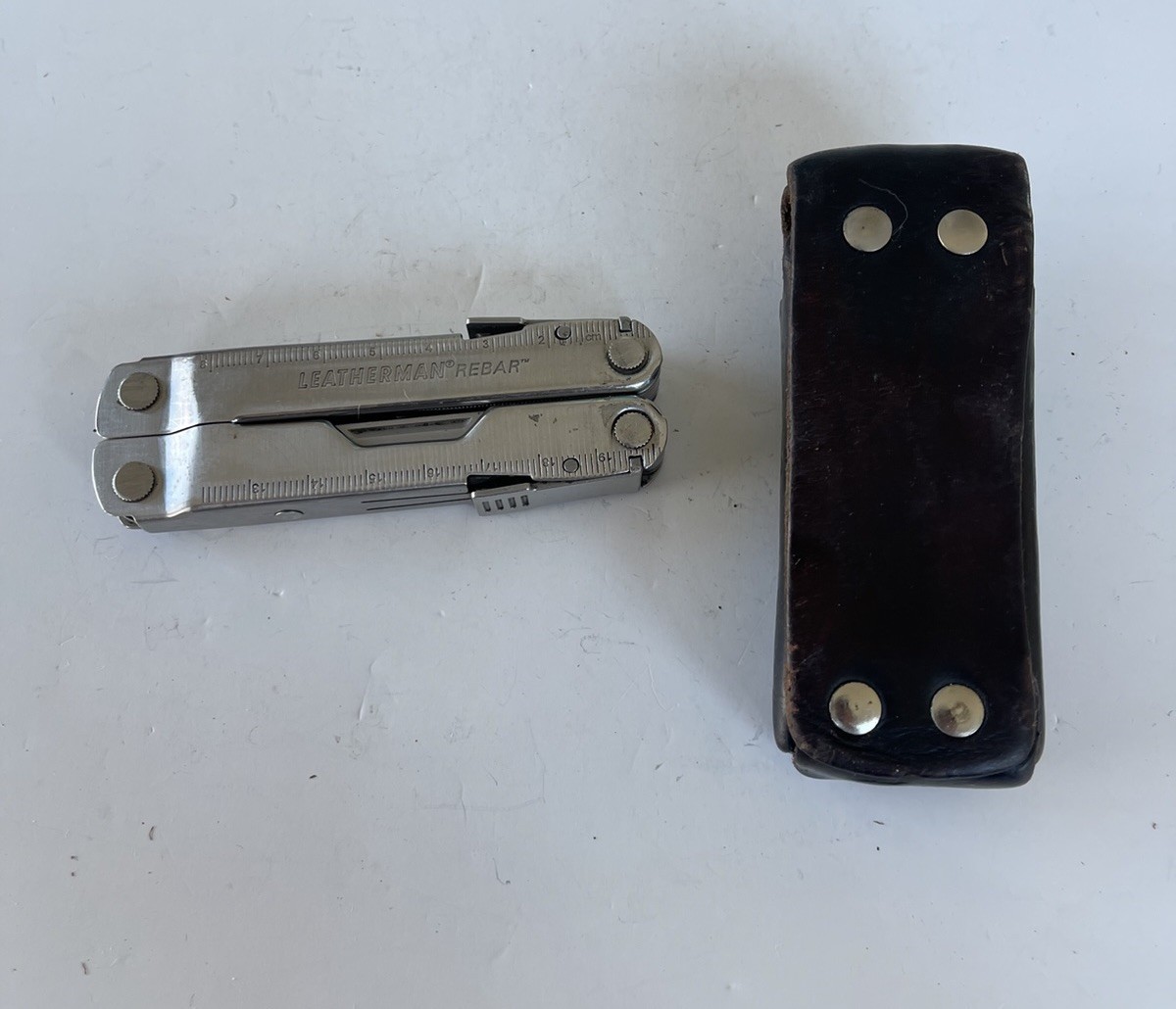Leatherman Rebar Stainless Steel Multi Tool with Sheath, , Serrated / Plain!!!