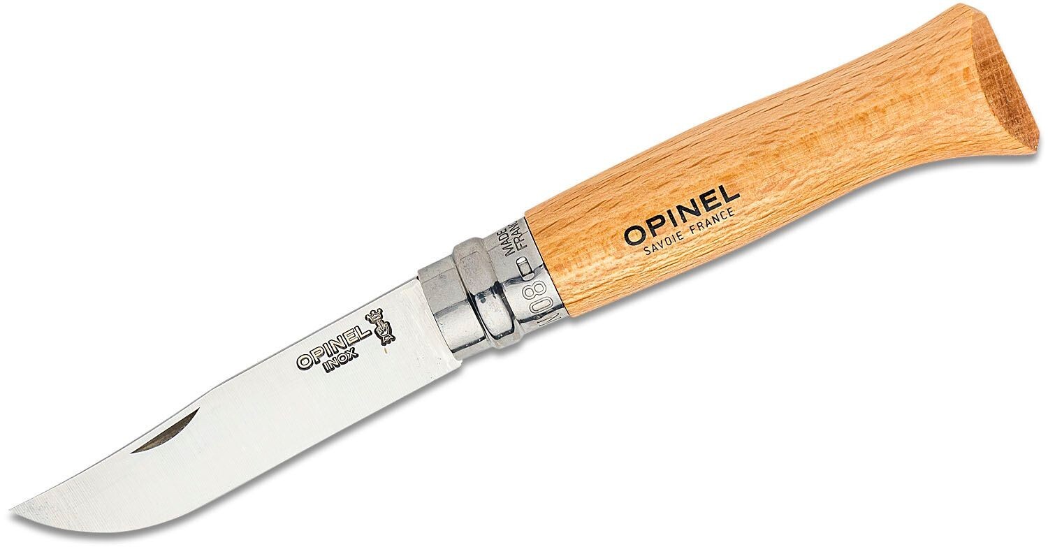 Opinel Picnic Plus Complete 4pc Set w/ N08 Folding Knife