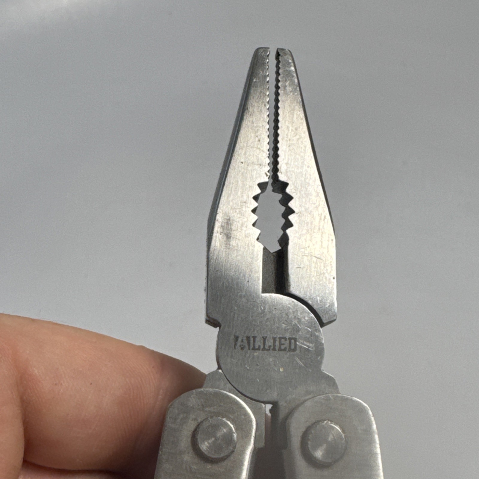 Allied Pocket Knife Multi Function Folding Tool Pliers Knife Saw Drivers Steel