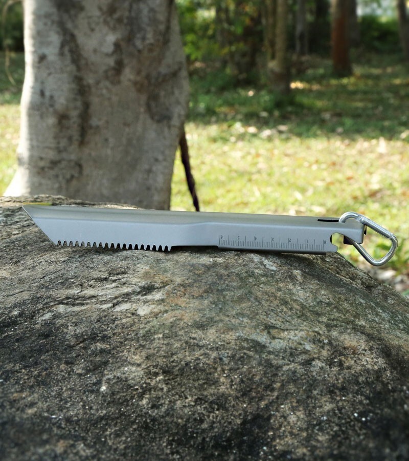 Pure Titanium Hand Trowel Small Ultralight Shovel Outdoor Camping Multi Tools