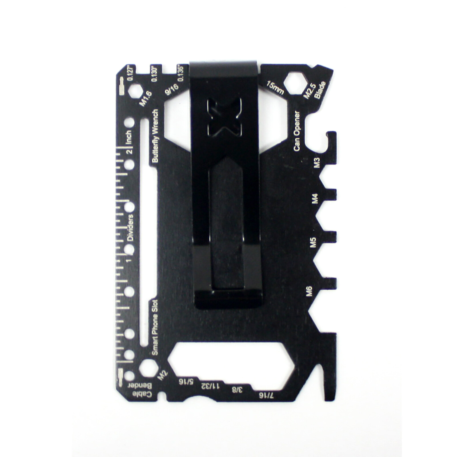 4pc 46 In 1 Multitool Wallet Credit Card Sized Pocket Indoors Outdoors Survival