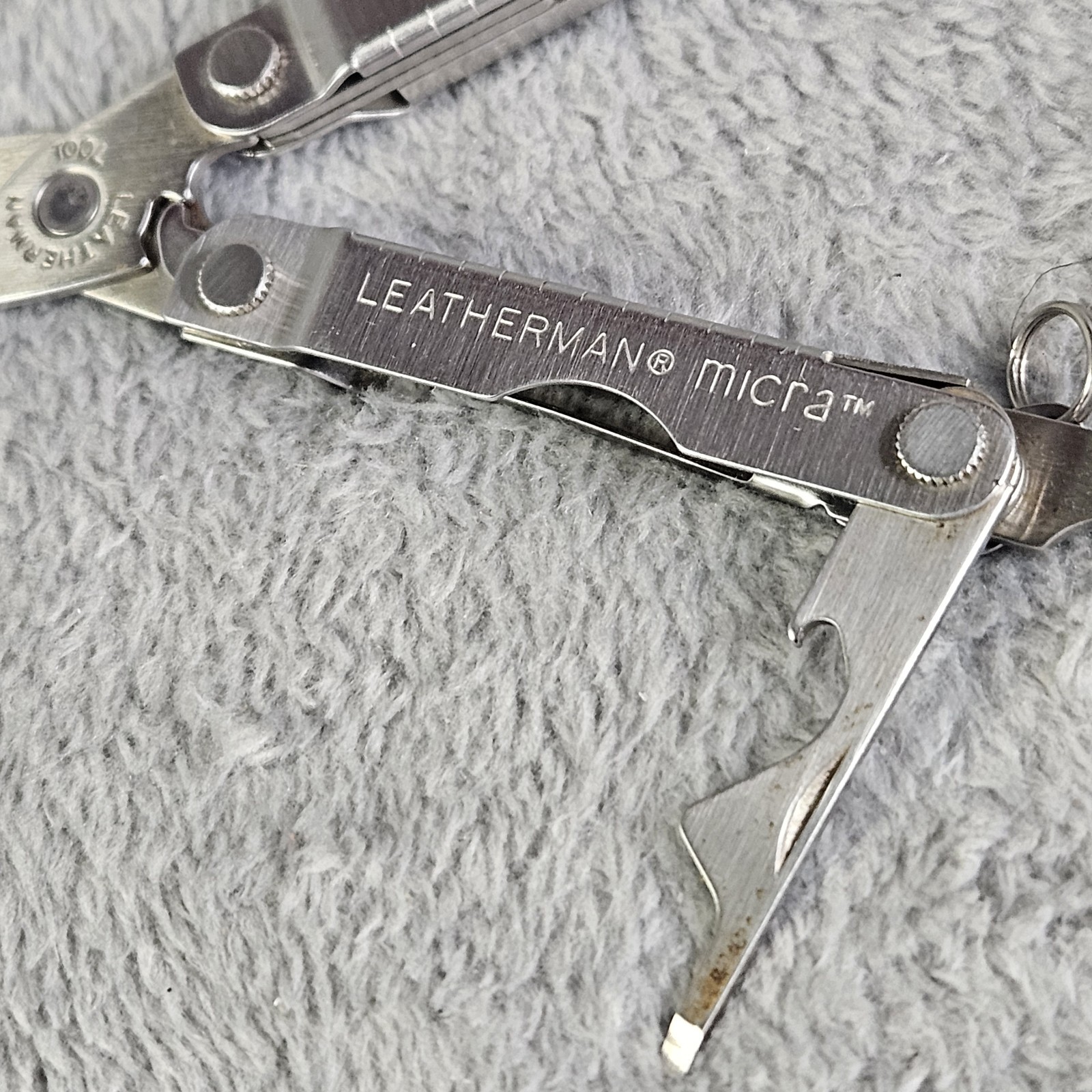 Leatherman Micra Multi-Tool Pat Pending Stainless Steel 7 Tool