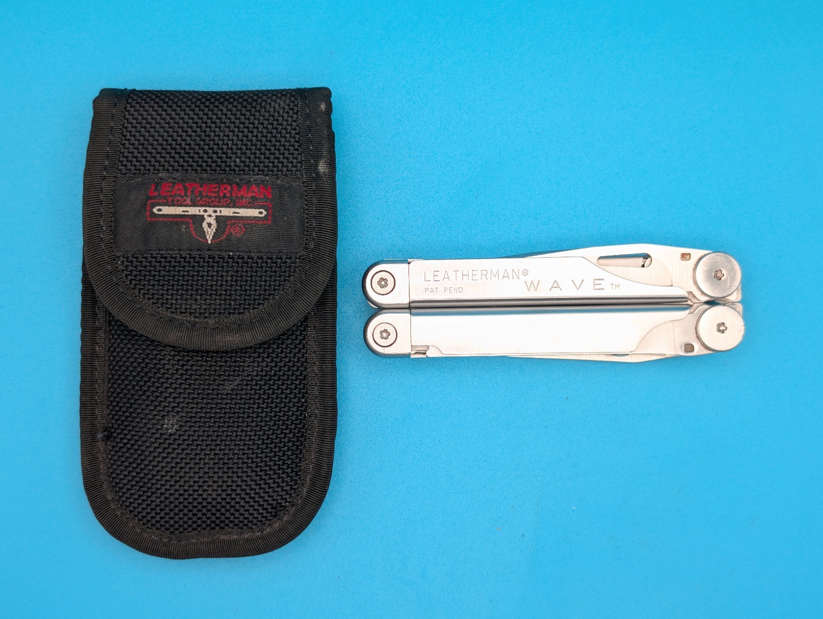Vintage Leatherman Wave Original Multi Tool! Dated 0402 (APR, 2002) WITH SHEATH!