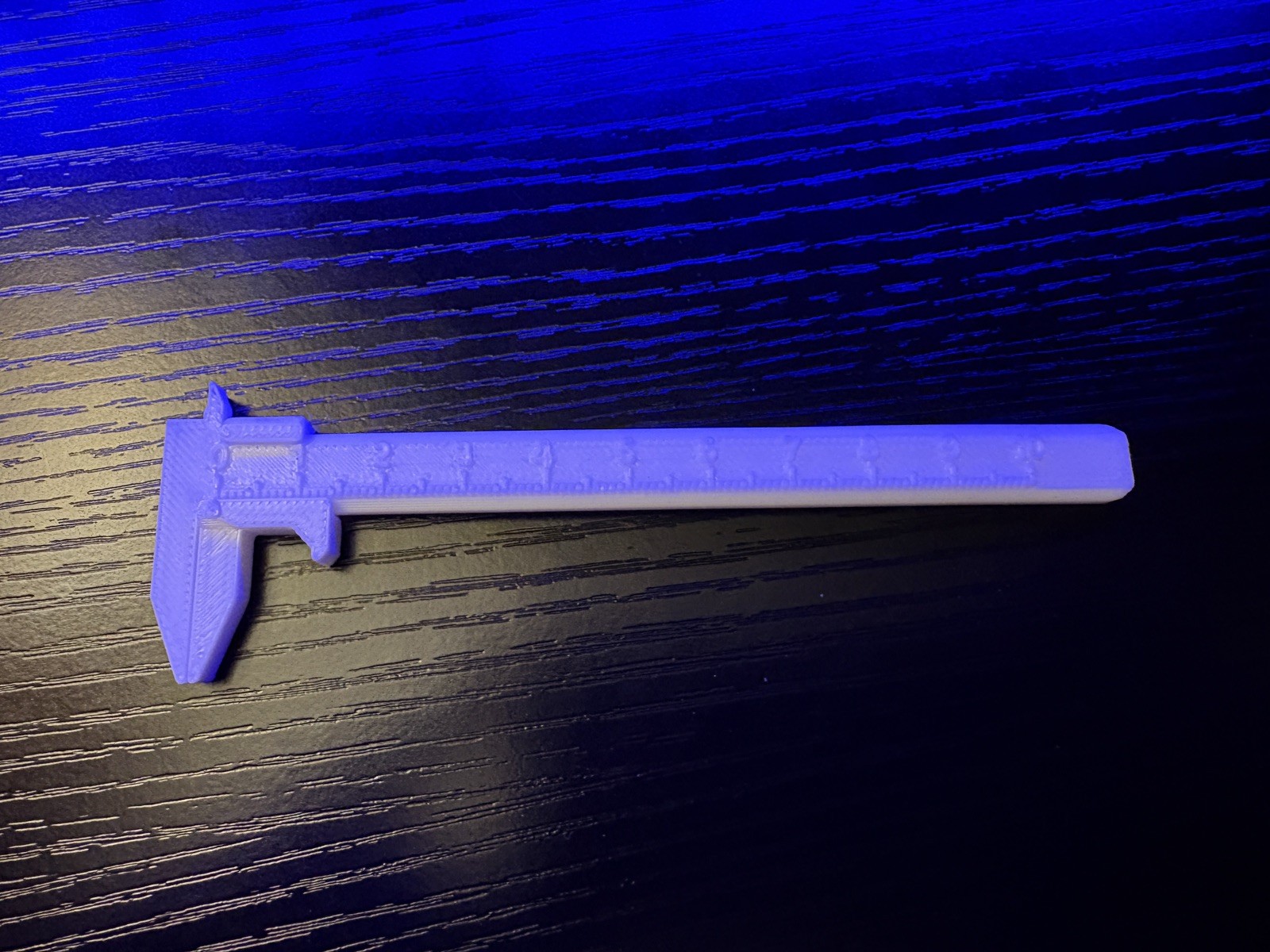 7 pc white 3-D printed PLA Every Day Carry samples, utilities and supplement kit