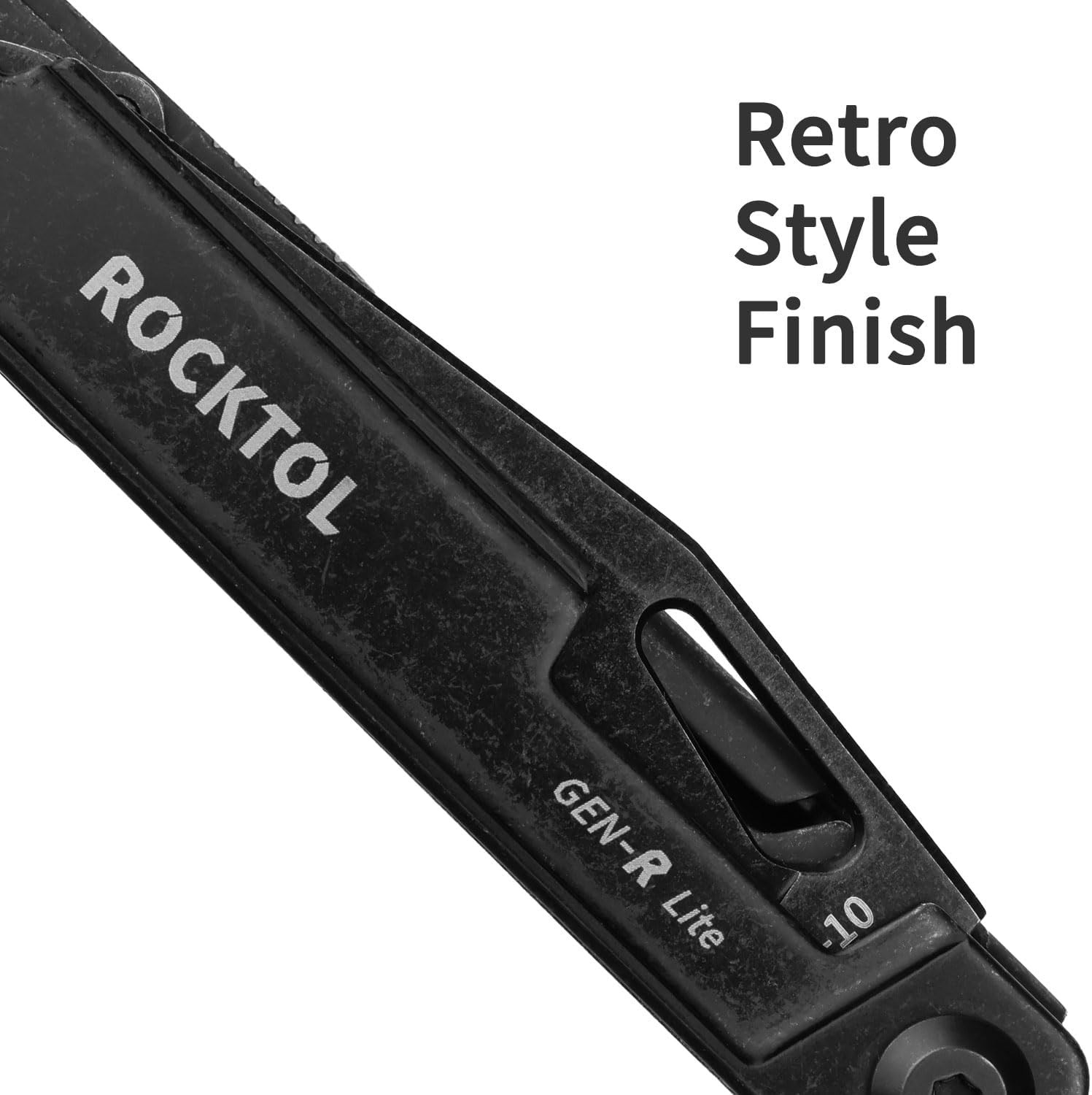 ROCKTOL Gen-R Lite Multitool, 15-in-1 EDC Pocket Knife with VG10 Blade