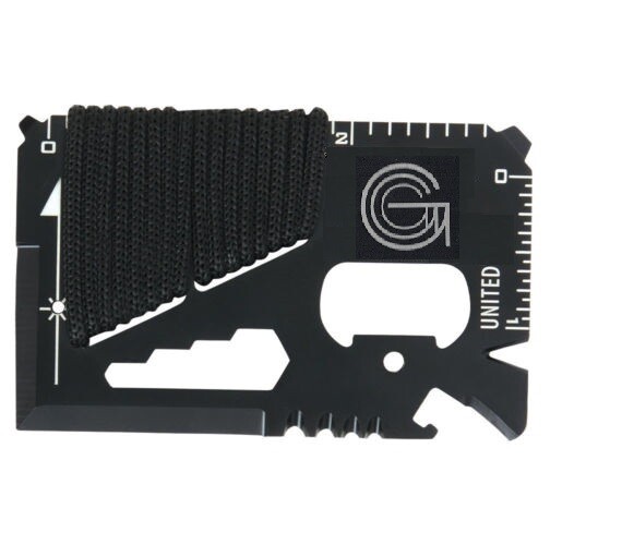 Multi Function Credit Card Pocket Survival Pocket Tool Kit