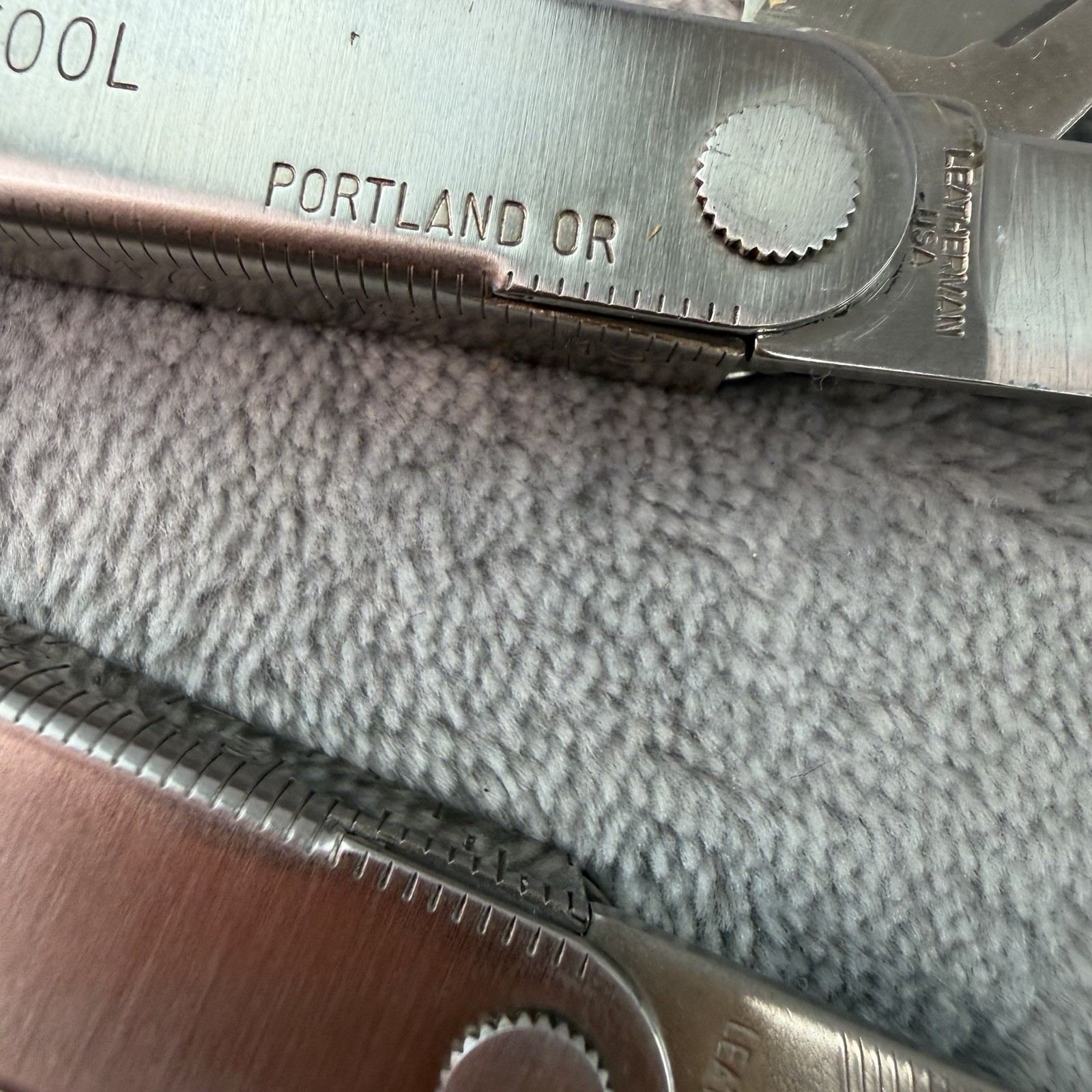 Vtg Original Leatherman Multi-Tool Portland Oregon 1325473 EXC No Sheath B444