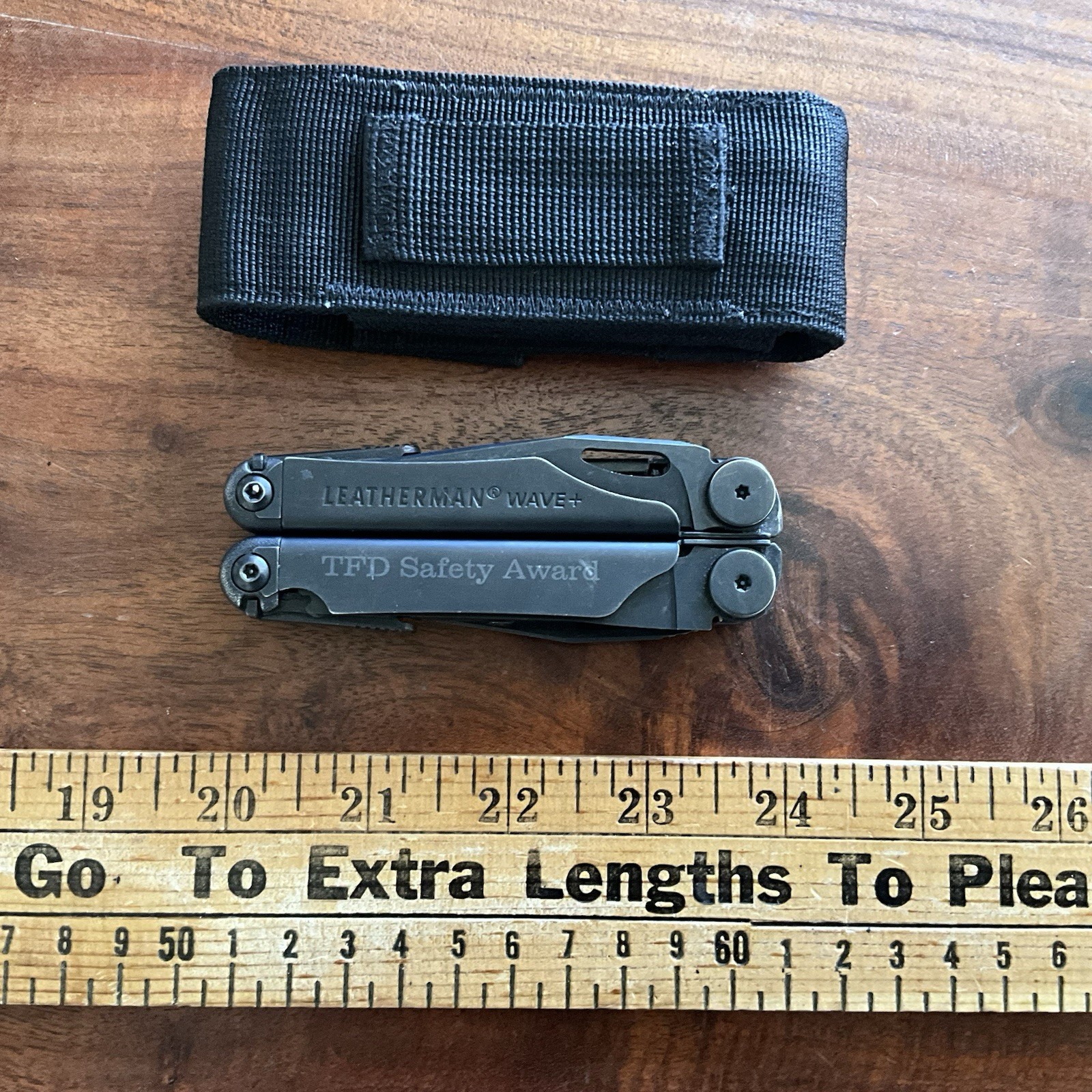 Leatherman Wave Plus+ Stainless Multi-Tool Sheath Date Code 0421 (April 2021)