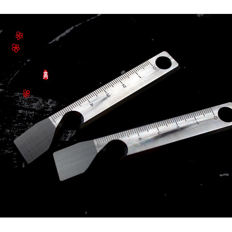 EDC Tool TITANER Alloy Pocket Titanium Pry Bar Crowbar Multi Tools Ruler Opener